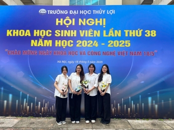 CHÚC MỪNG CHỦ NHIỆM NGUYỄN CHÂU ANH – GIẢI NHẤT HỘI NGHỊ KHOA HỌC SINH VIÊN LẦN THỨ 38 ?